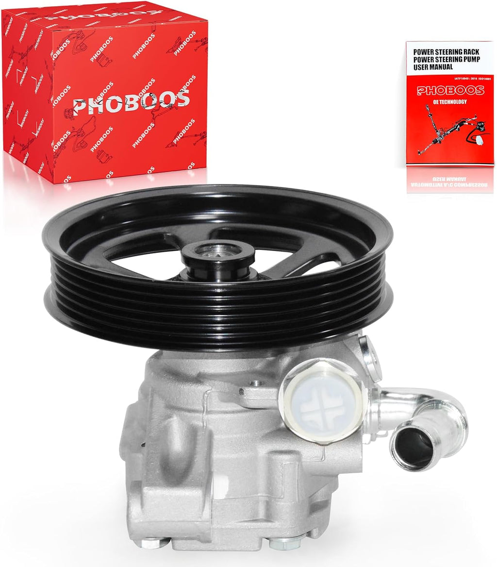 PHOBOOS Power Steering Pump Fit for Chevy & GMC & Pontiac & Saturn