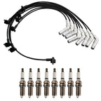 TRQ Spark Plug Kit 8 Piece Iridium Spark Plugs