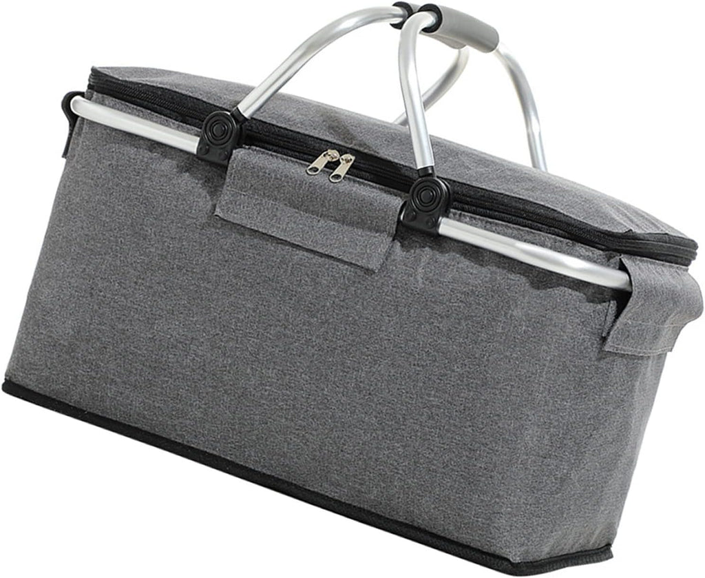 Insulated Cooler Basket Foldable Large Capacity for