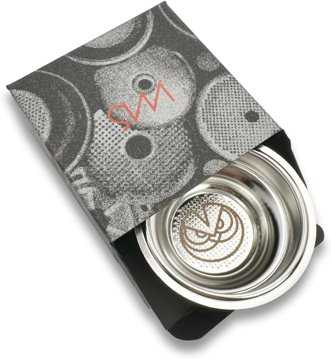 IMS Precision Filter Basket Compatible with Delonghi Espresso Machines. Single Espresso 8-13 grams.