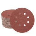 50 PCS 5 Inch 8 Hole Hook and Loop Sanding Discs 60 Grit