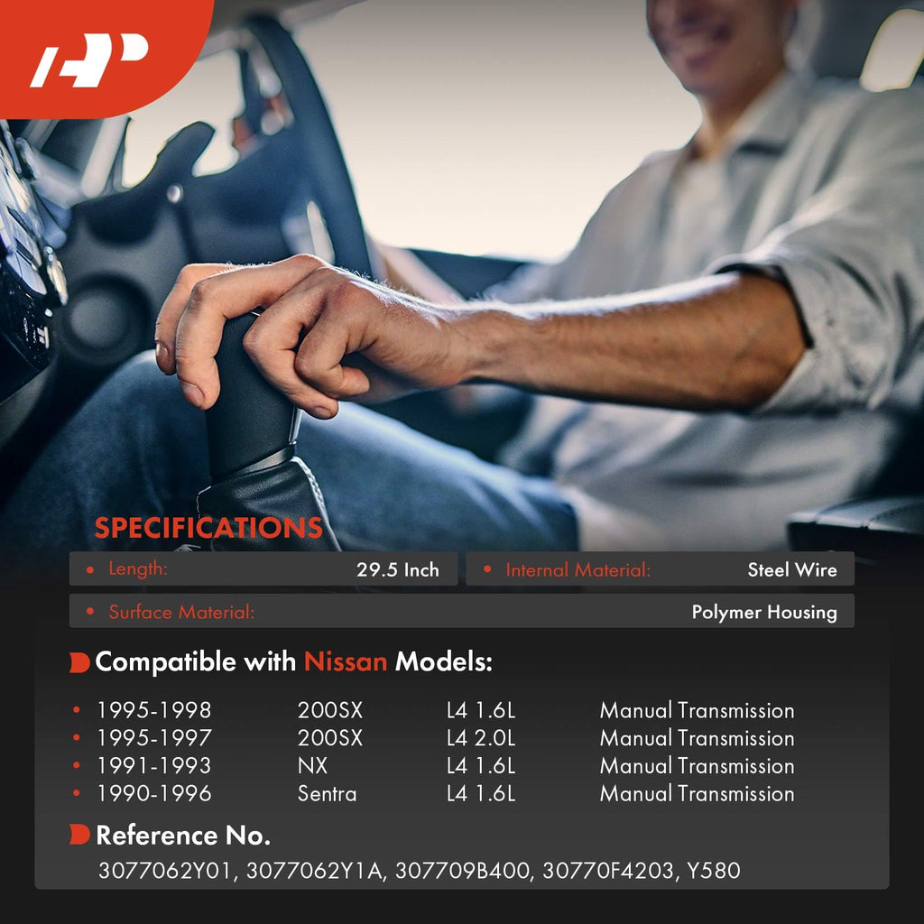 A-Premium 29.5 Inch Clutch Cable Compatible with Nissan
