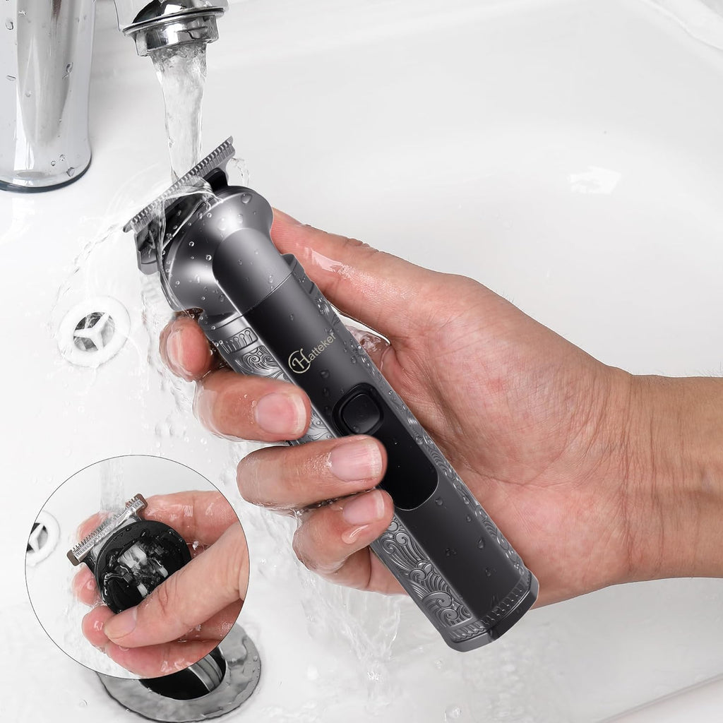 8-in-1 Multi-Functional Grooming Kit for Men Beard Trimmer for Men Hair Clipper Precision TrimmerNose Ear Trimmer