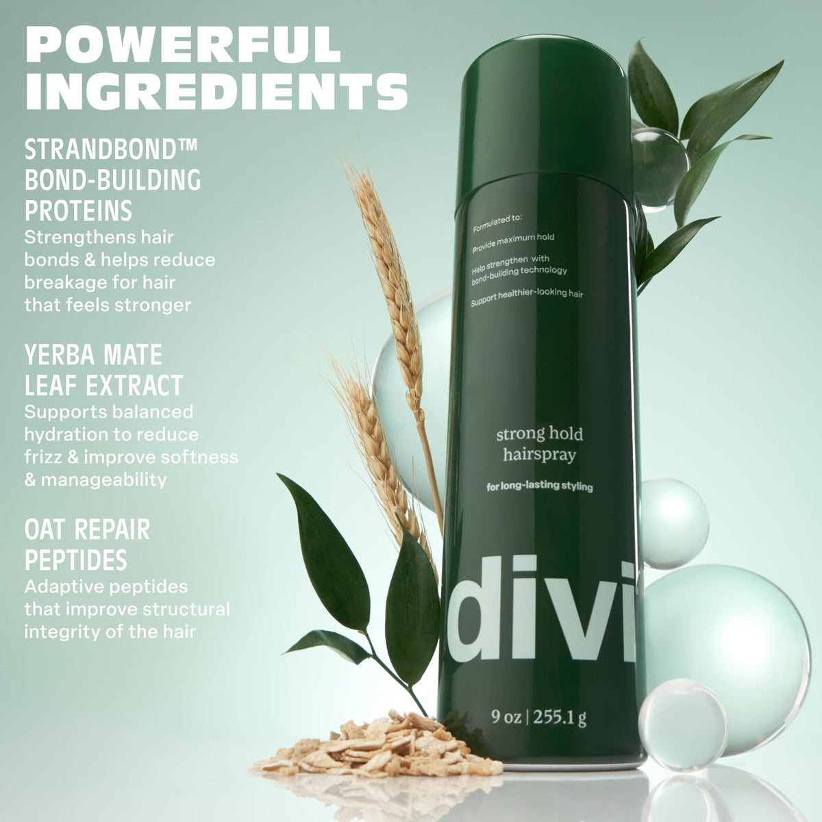Strong Hold Hairspray, 72-Hr Max Hold Hair Spray, 9 fl oz