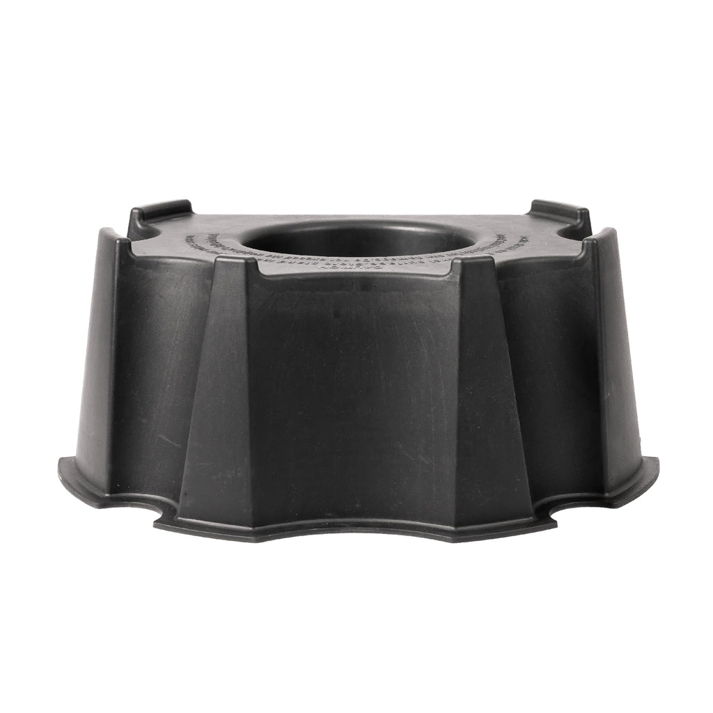 55-Gallon Rain Barrel Stand, Made from 100% Recycled Material, Black