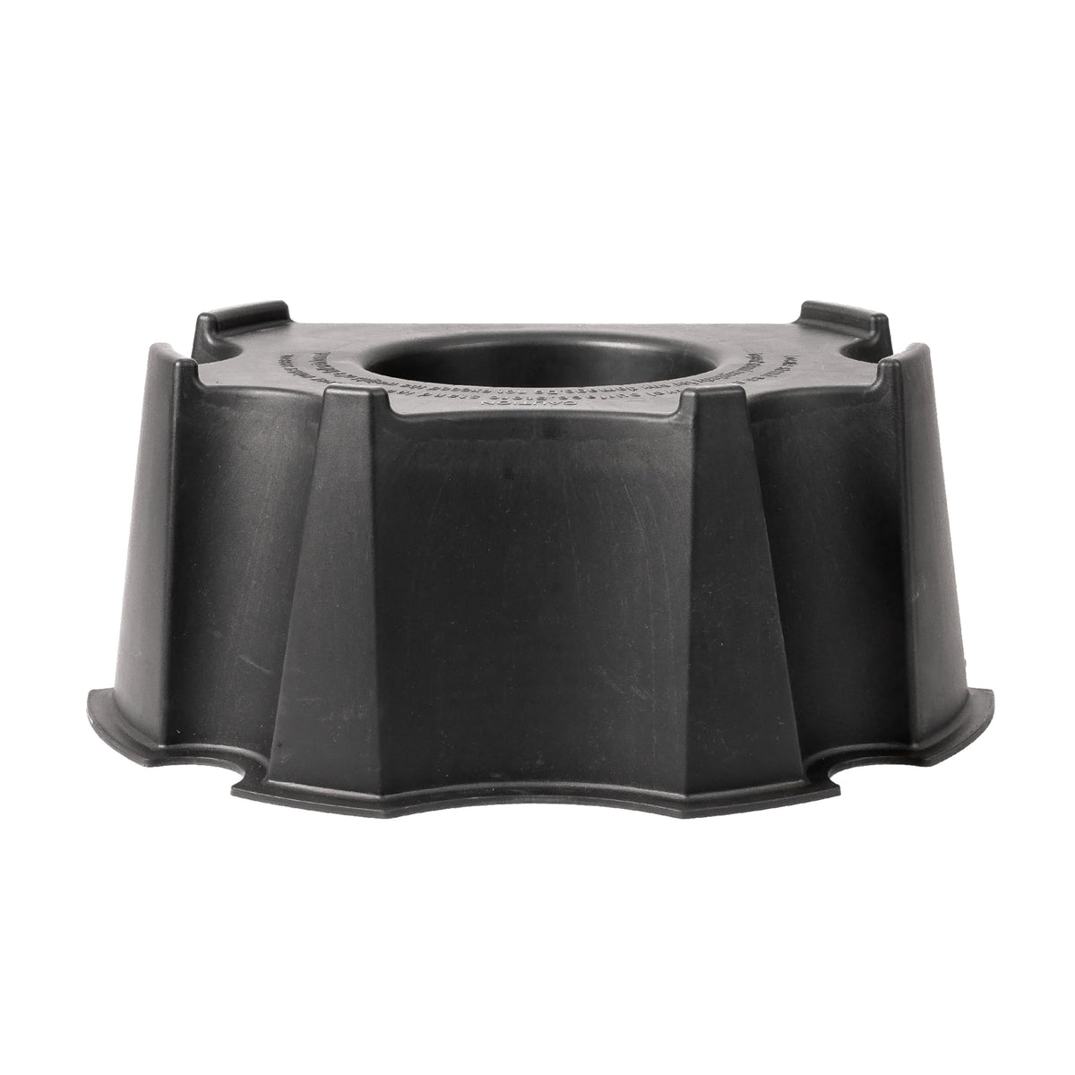 55-Gallon Rain Barrel Stand, Made from 100% Recycled Material, Black