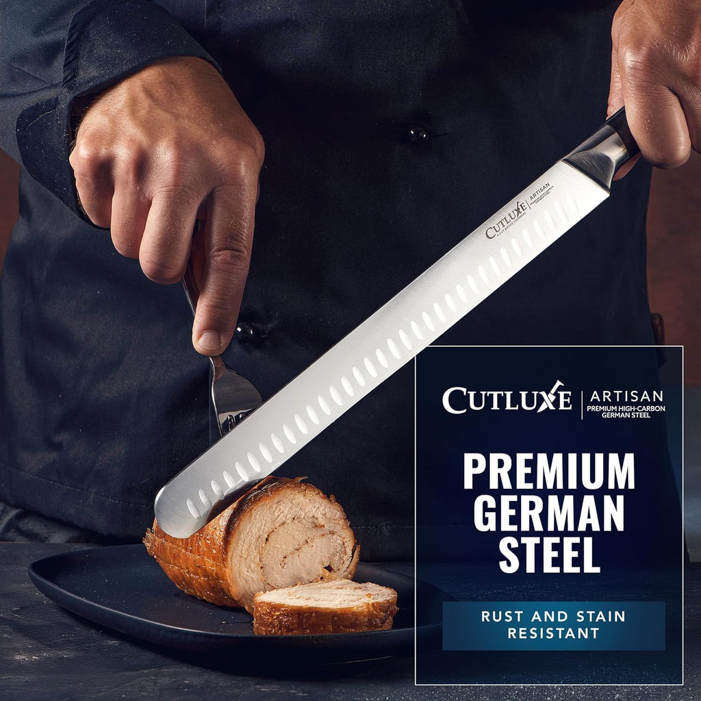 Carving Knife Set, Brisket Slicing & Boning Knife for Meat & BBQ