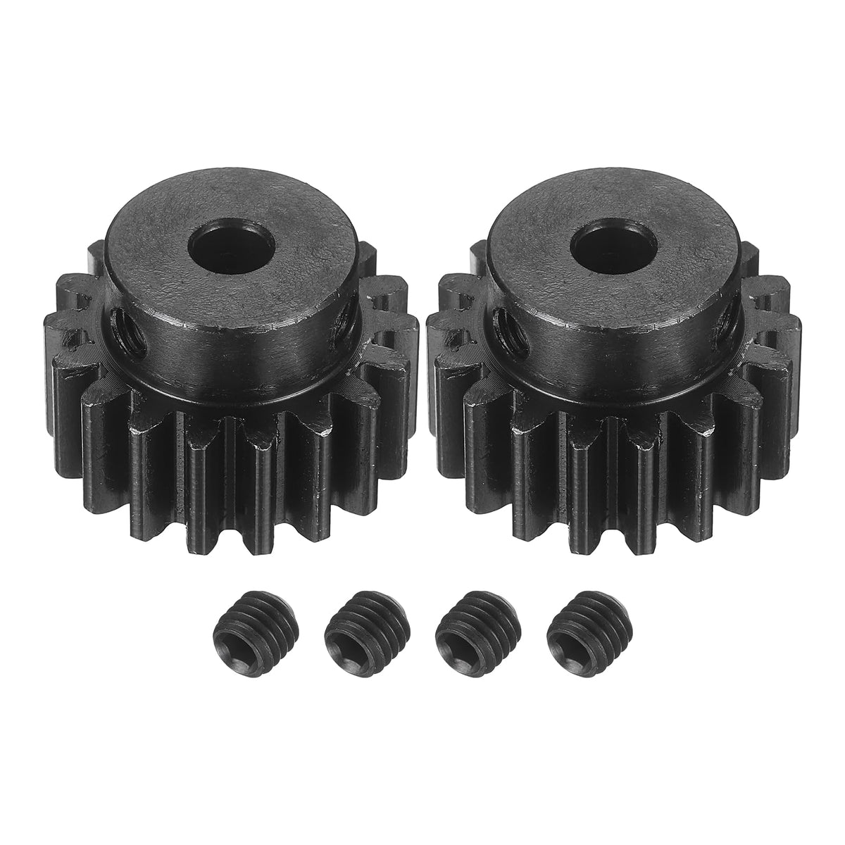 DTGN Spur Gear 1.5Mod 18 Teeth 12mm Thickness 6mm Bore 2Pcs