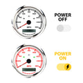 MOTOR METER RACING 85mm 3-3/8" W Pro GPS Speedometer
