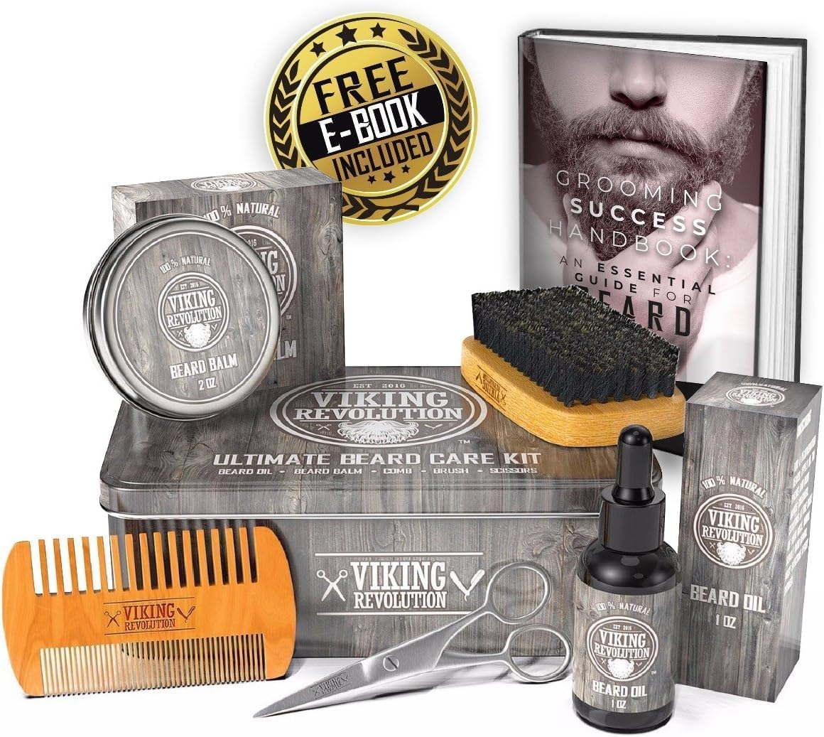 Ultimate Beard Kit - Classic, 5 Pcs with Metal Box