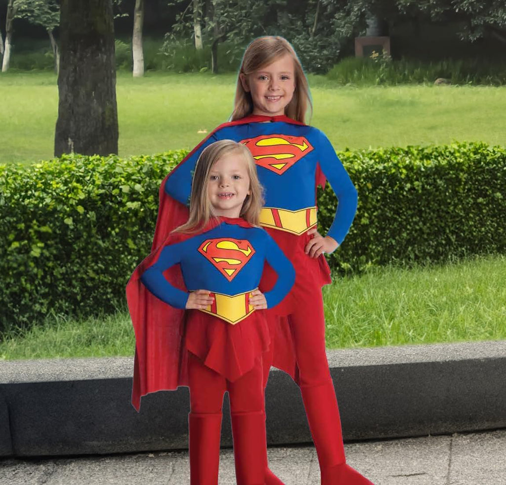 DC Comics Superheroes: Supergirl Costume for Kids, Girls Costume