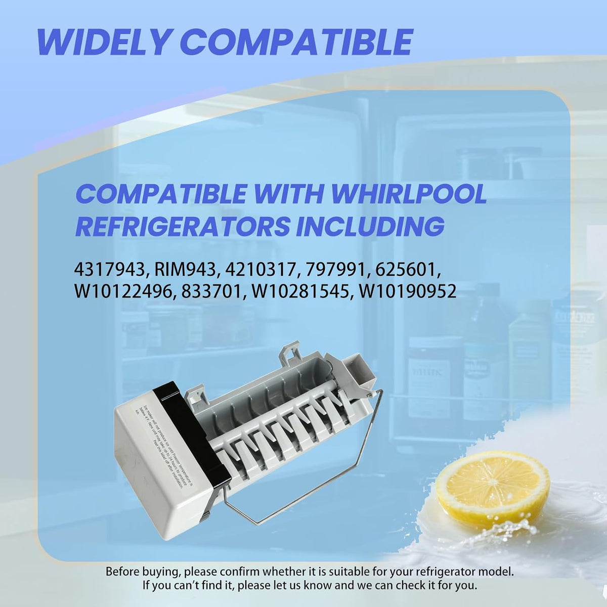 4317943 Icemaker Kit for Whirlpool Refrigerator