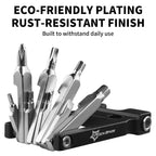 20 In 1 Bike Multi-Function Tool Kit - Allen Wrench, Tire Levers