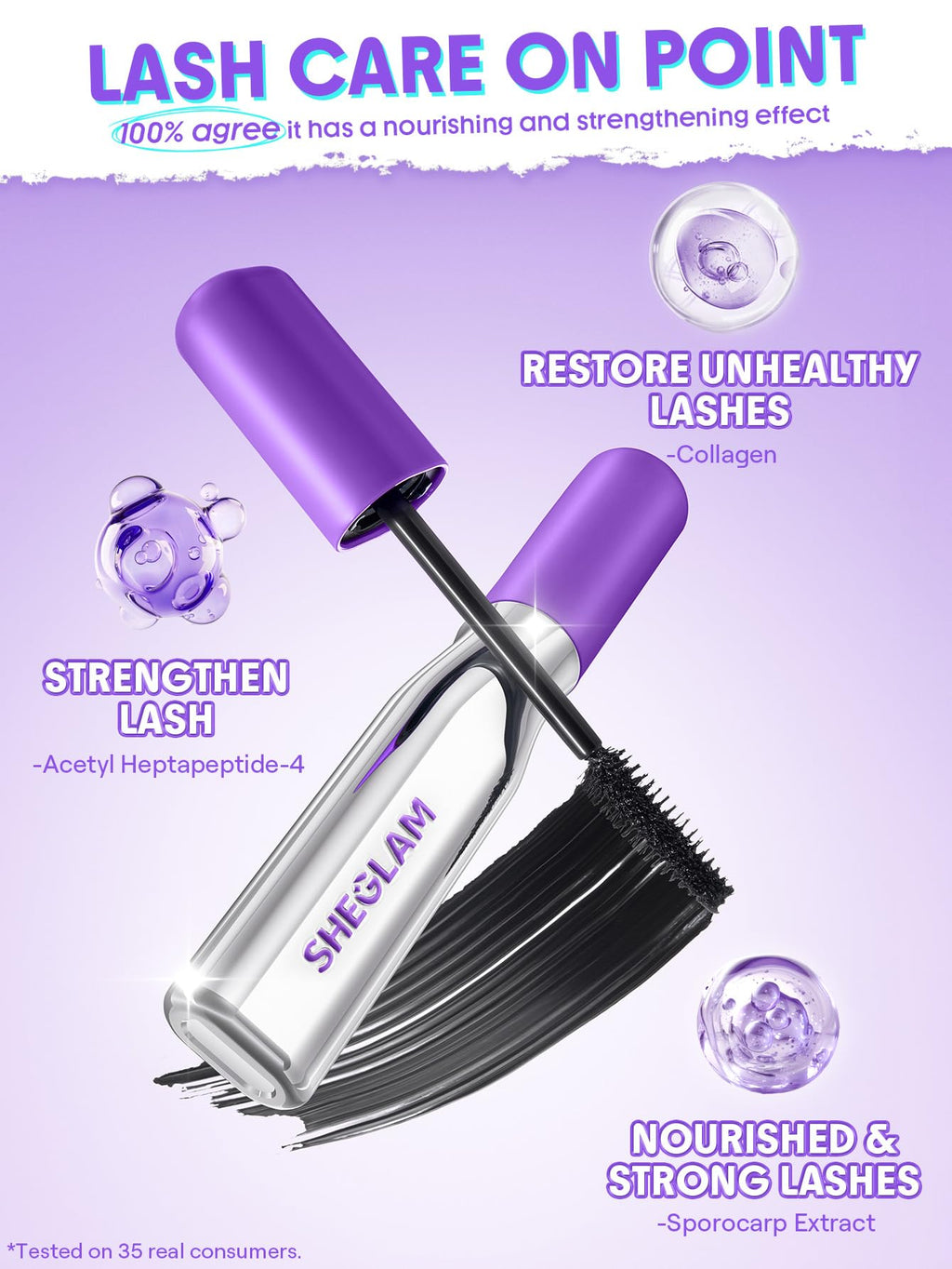 Lashlighter Mega Boost Mascara Volumizing Defined Lashes
