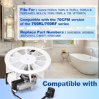 763RL B Fan Motor S0503B000 Replacement Compatible with Broan Nutone 763RLN, 763RLN B, 763RLL Unit, 763RLN-R01, 663LCN, 763RL/769RL A Bath Exhaust Fan Motor 50CFM