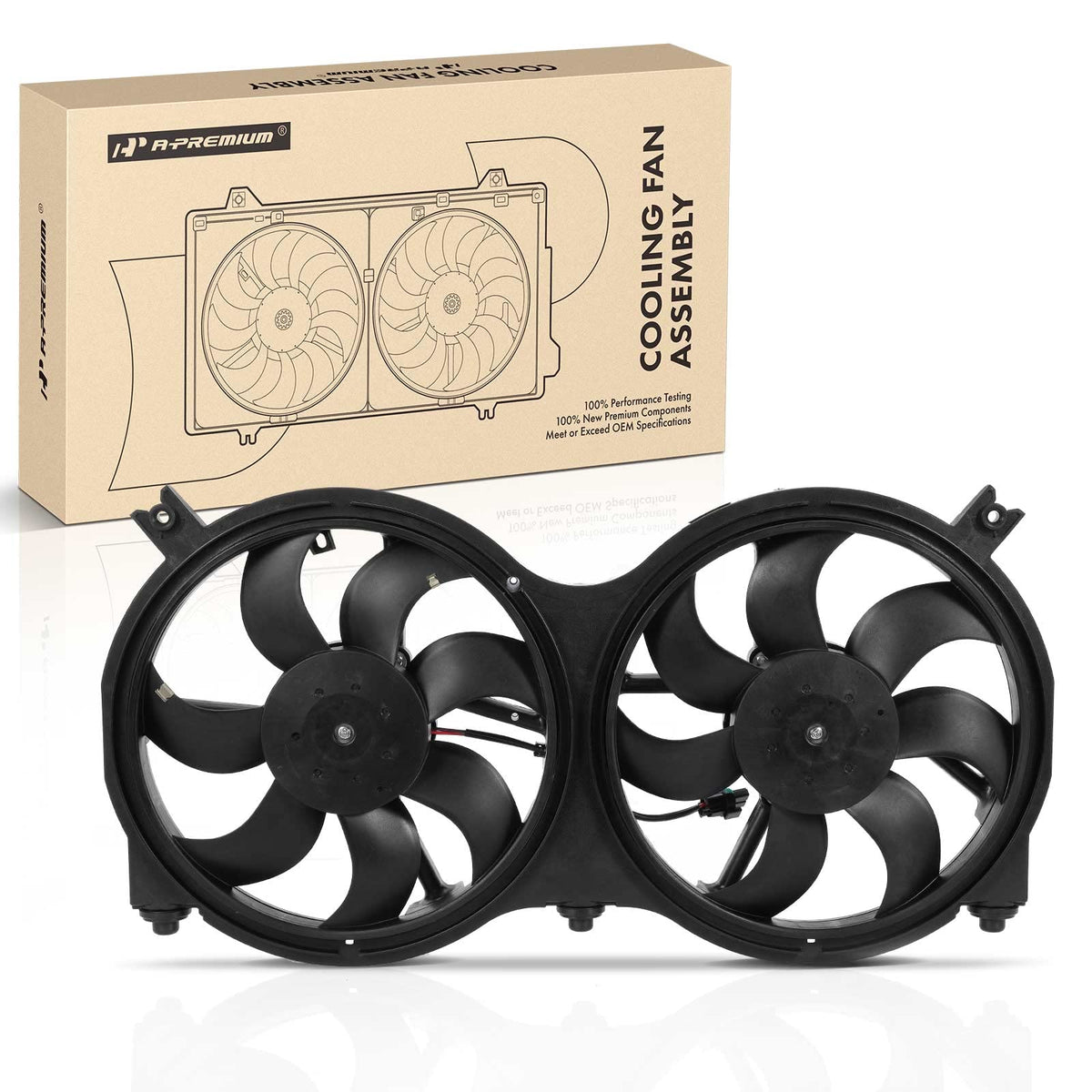 A-Premium Engine Radiator Cooling Fan Assembly