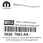 Mopar Performance 6507663AA Spark Plug