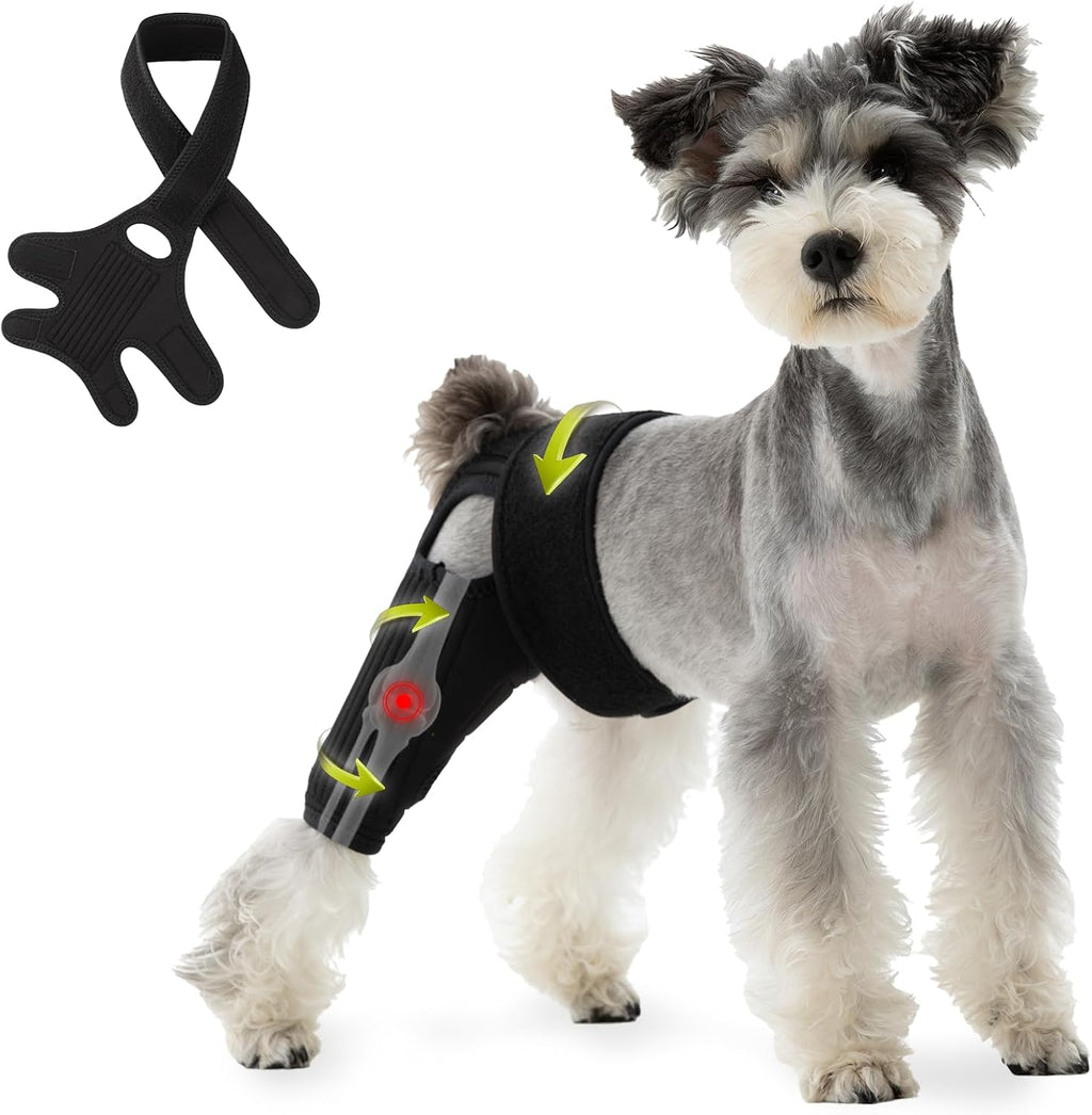 Dog Knee Braces for Back Leg, Adjustable Torn ACL Brace for Dogs
