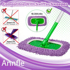 6 Pack Reusable Microfiber Mop Pads for Swiffer Sweeper Mop