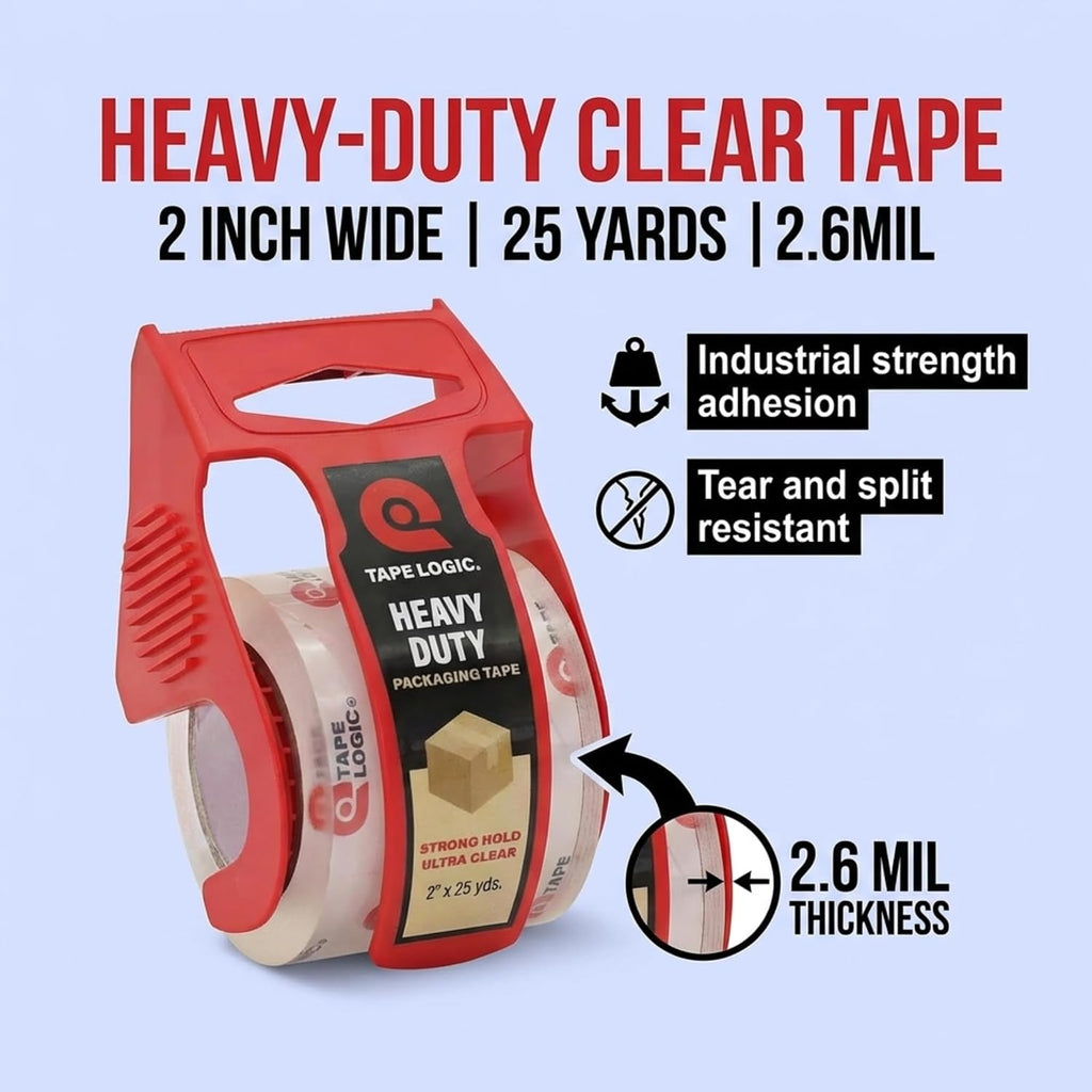 Moving Boxes 18"L x 14"W x 12"H (10-Pack) Medium + Packaging Tape - Shipping, Mailing, Packing, Packaging and Storage