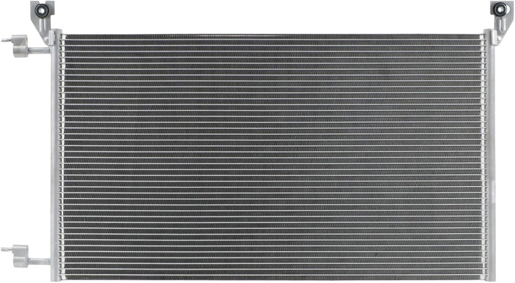 A/C Condenser Compatible with Chevy Silverado, Cadillac Escalade, Hummer H2