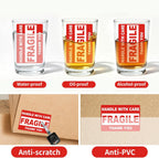 Fragile Stickers for Shipping, 2 x 3 Inch Red Handle with Care Labels, 2Rolls/ 1000 Labels Waterproof Packing