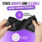 Wrist Ice Pack Wrap - 2 Pack Reusable Hot Cold Therapy Wrist Ice Pack for Carpal Tunnel Relief, Adjustable Wrist Ice