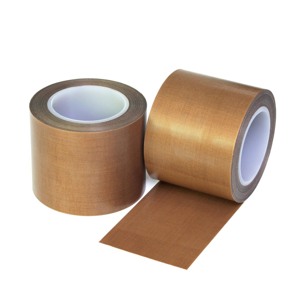 High Temperature PTFE Teflon Tape, 2 in x 33 ft, Non-Stick for Heat Sealers