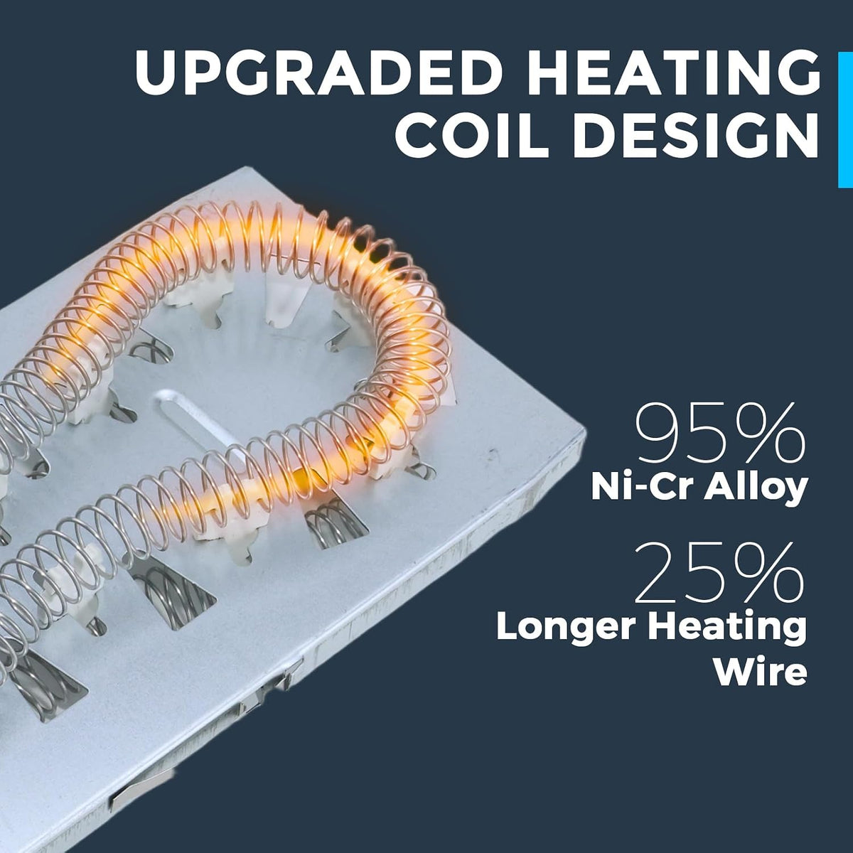 WED6620HC0 WED8000DW4 Dryer Heating Element Kit for Whirlpool Cabrio Duet