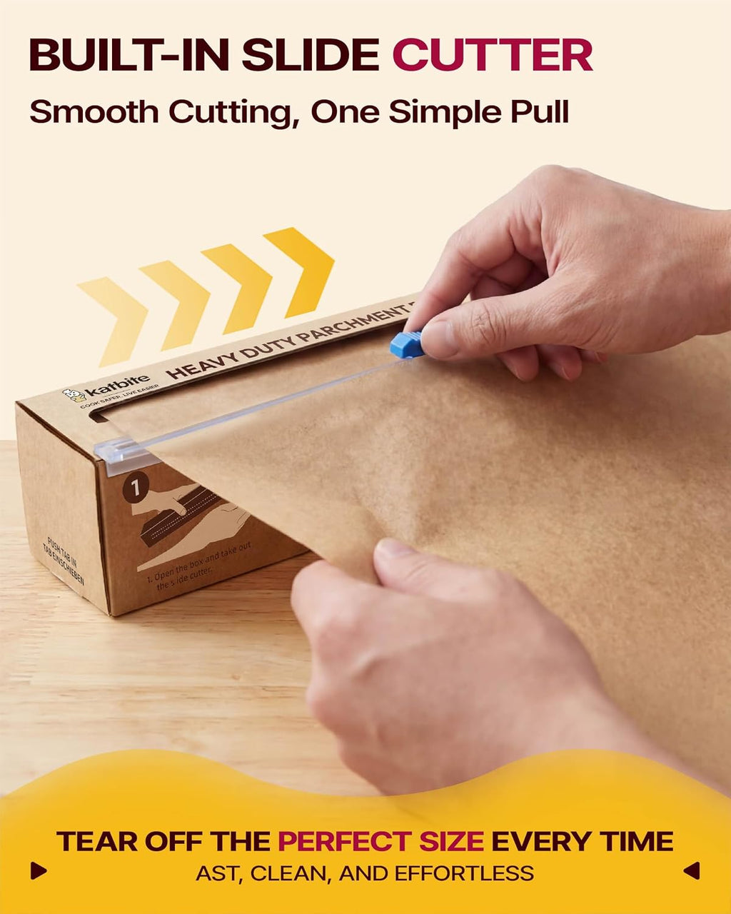 Unbleached Parchment Paper Roll, 12 in x 262 ft, 260 Sq Ft