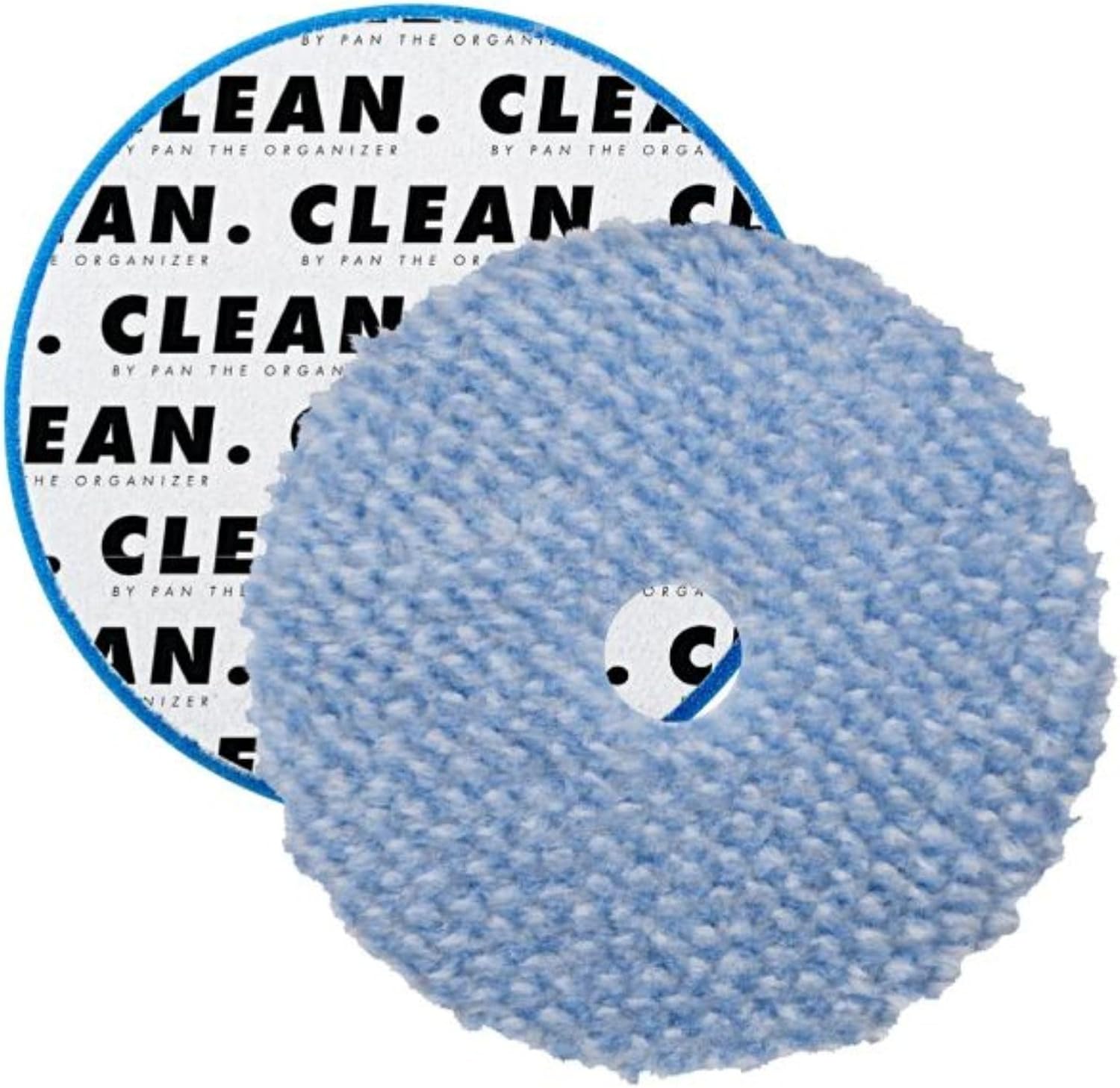 Clean. Wool Cutting Pad – 5 inch, Blue Premium Wool Pad for Aggressive Cutting, Paint Correction, Swirl Removal –