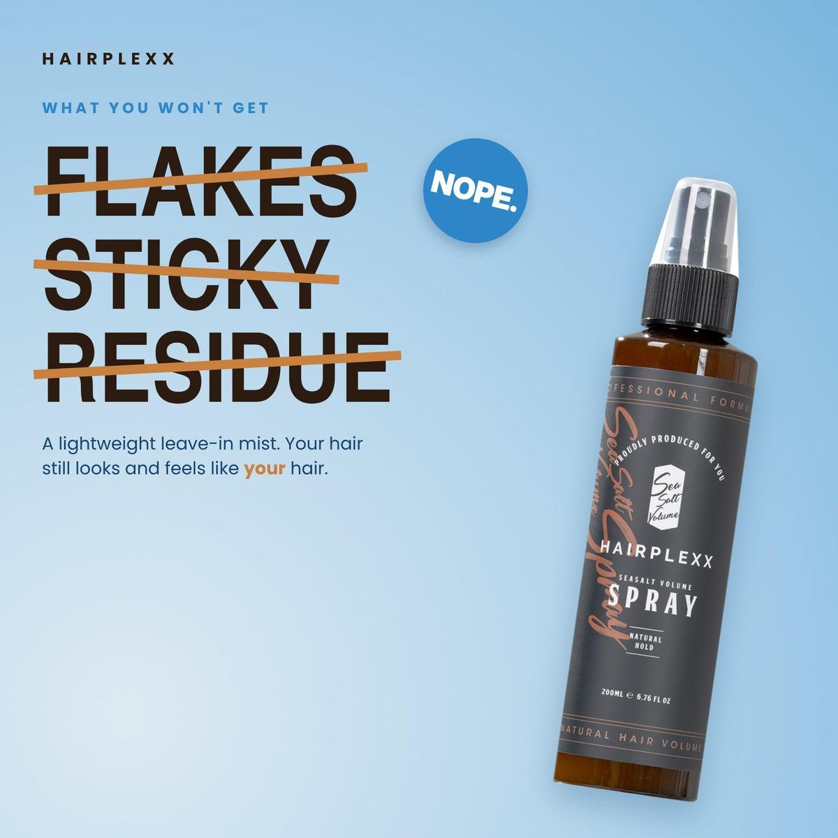 Sea Salt Spray, Volumizing, Beach Waves Hair Spray (Pack of 2)