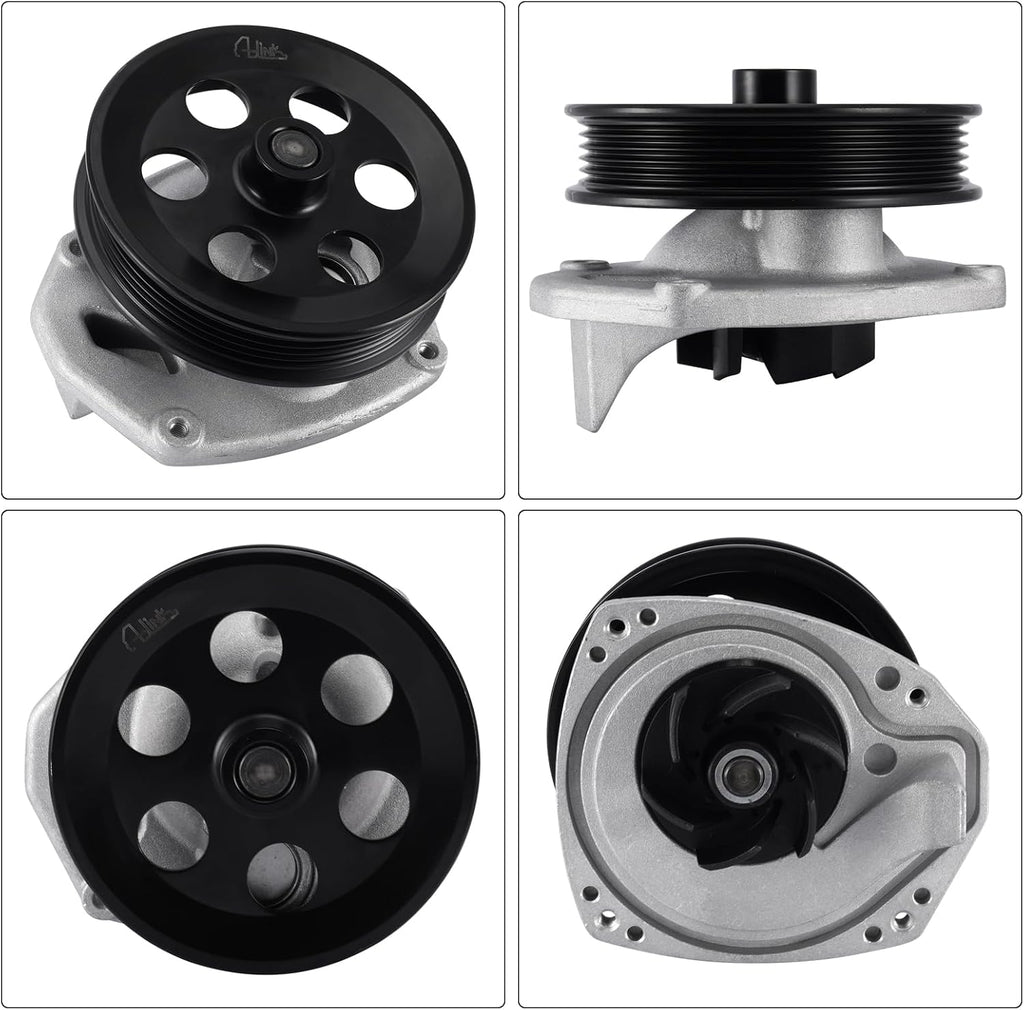 AULINK Water Pump (2.0L 2.5L VIN) For Chevry Equinox Camaro Impala Traverse