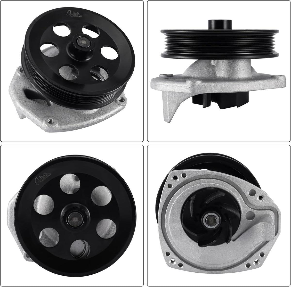 AULINK Water Pump (2.0L 2.5L VIN) For Chevry Equinox Camaro Impala Traverse