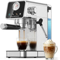 20 Bar Espresso Machine, Semi-Automatic Espresso Machine with Milk Frother, Compact Espresso Coffee Maker For