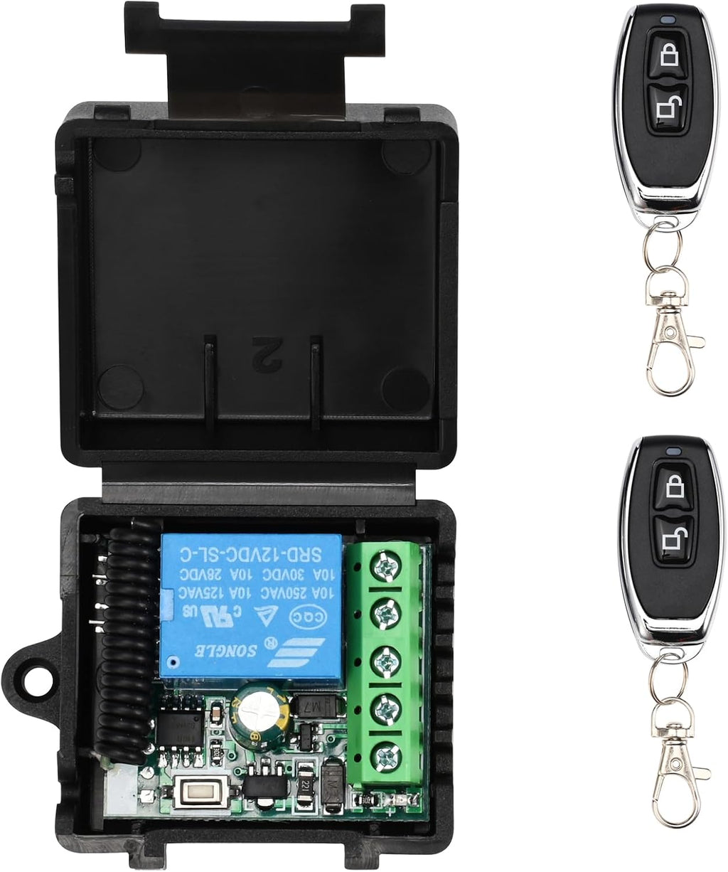 Access Control System 600lb Electric Magnetic Door Lock Kit: RFID Keypad, Remotes, Exit Button, Close to Entry Keypad