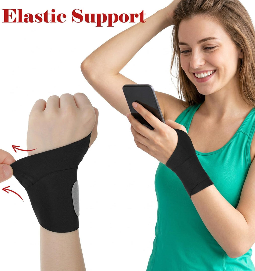 3Pcs Crochet Wrist Support, Elastic Soft Wrist Brace