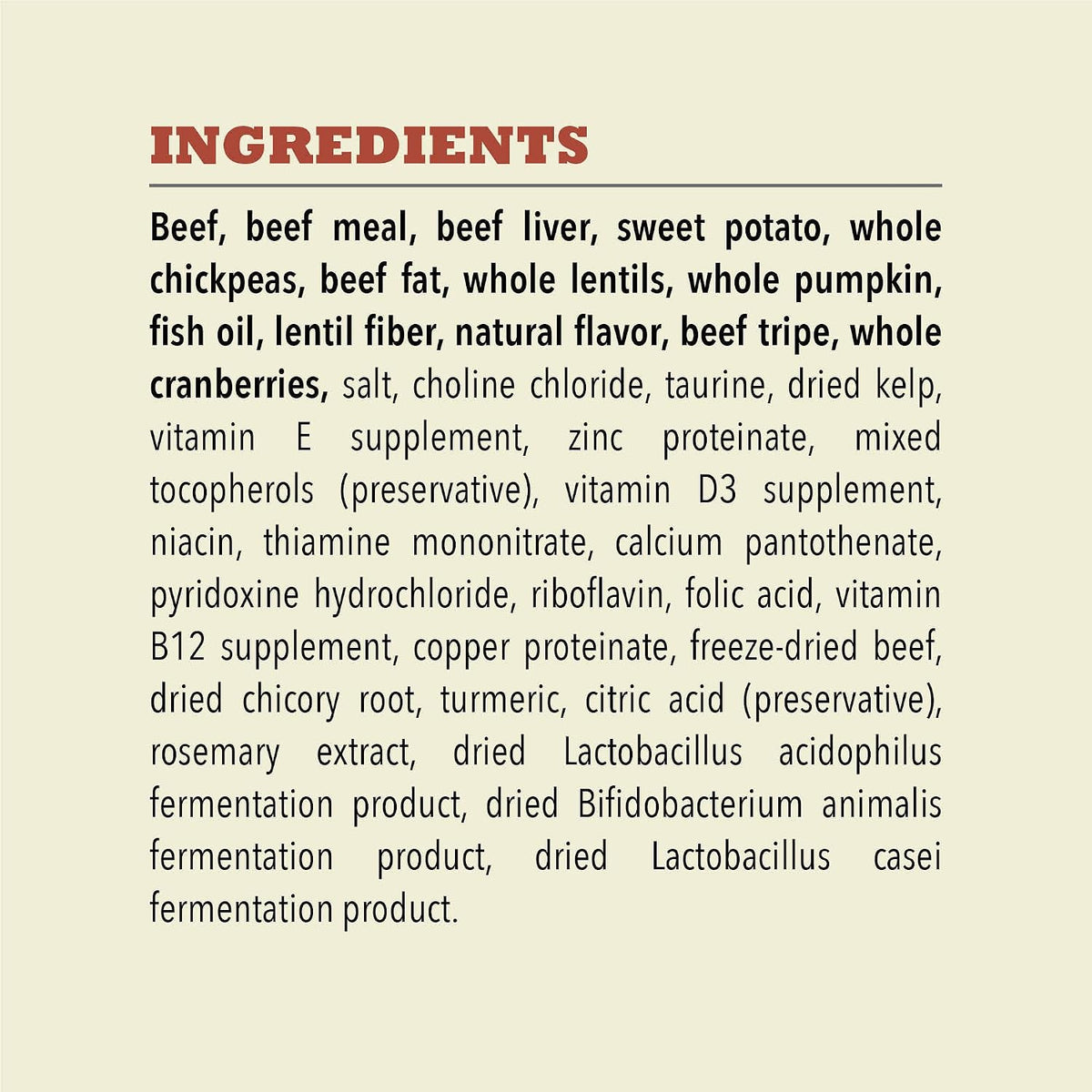 Singles Limited Ingredient High Protein Dry Dog Food Beef 22.5lb Bag