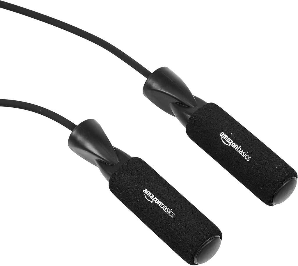 Jump Rope for Exercise, Cardio and Home Workout, Length Adjustable, 118 Inches