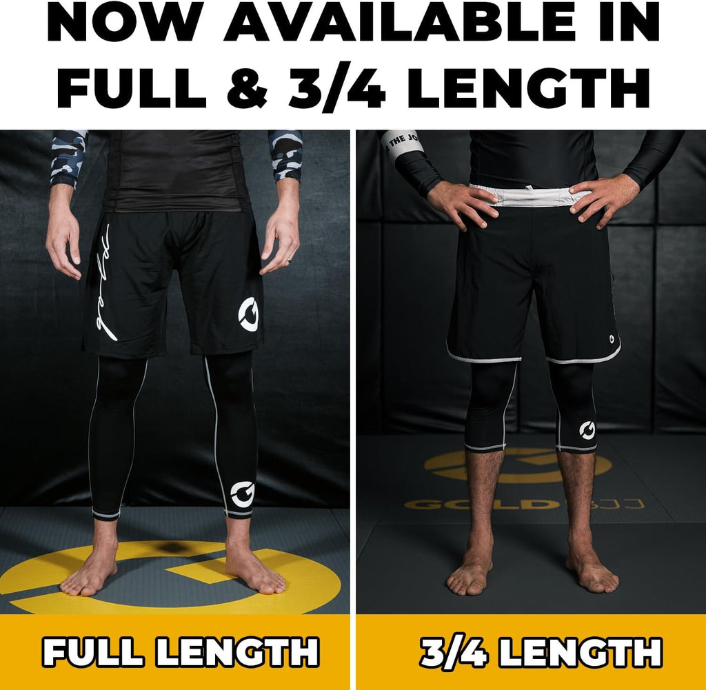 Jiu Jitsu Spats - Base Layer for Gi and No-Gi Grappling - Martial Arts Pants
