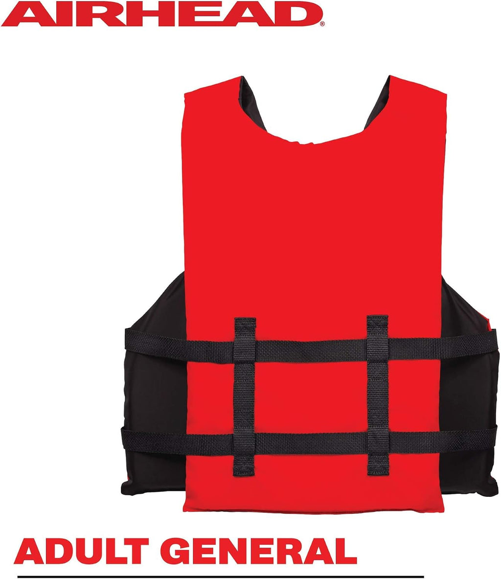 General Purpose Life Jacket for Adults & Kids - US Coast Guard Approved Life Vest for Men, Women, Youth, Child &