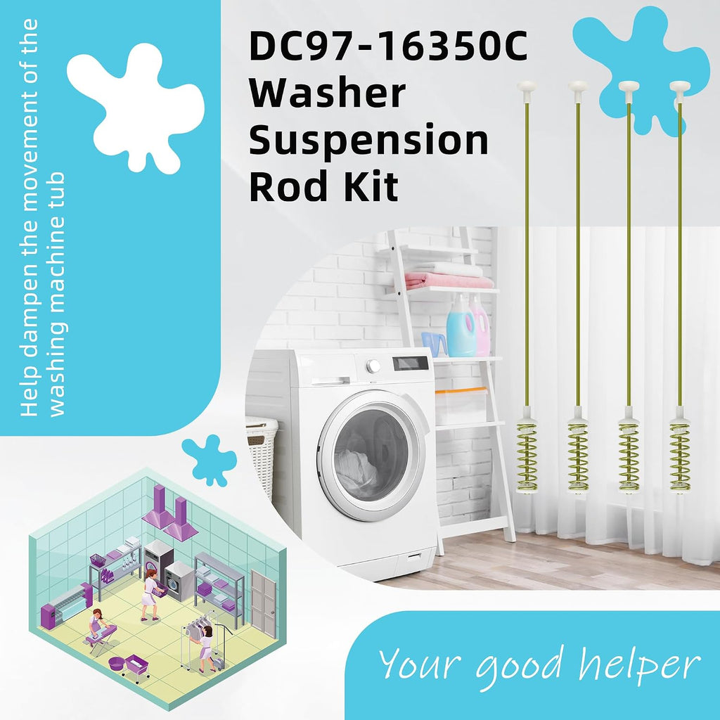 WA50R5200AW/US WA40A3005AW/A4 Suspension Rods Fit for Samsung Washer
