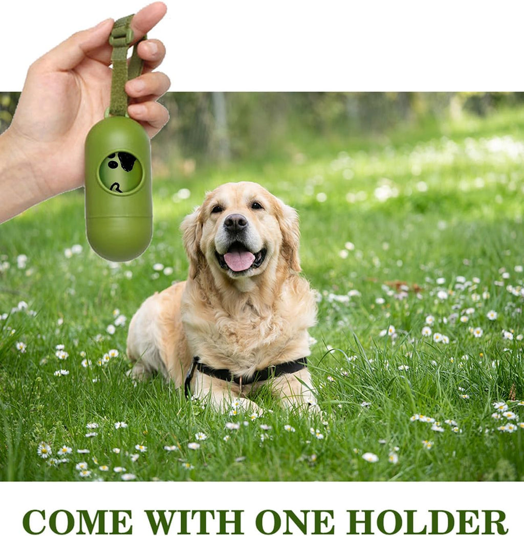 Dog Poop Bag Biodegradable - 540 Count Dog Waste Bags with Dispenser, Extra Thick Strong Leak Proof Poop Bags for