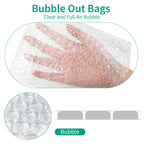 200 Pack Bubble Wrap Pouches, 7.8 x 5.7 Inch Bubble Foam Wrap