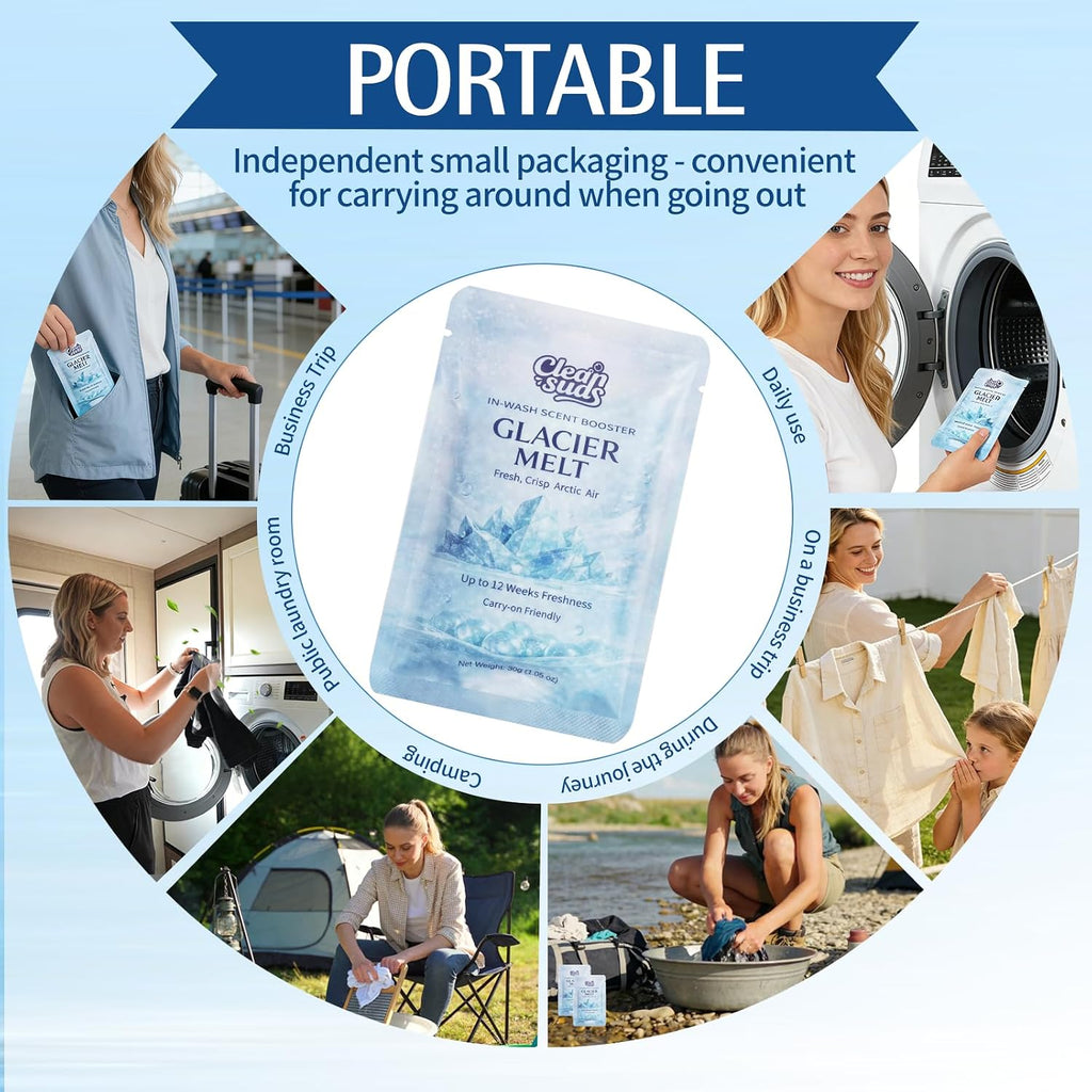 In-Wash Scent Booster Beads Glacier Melt Fabric Softener