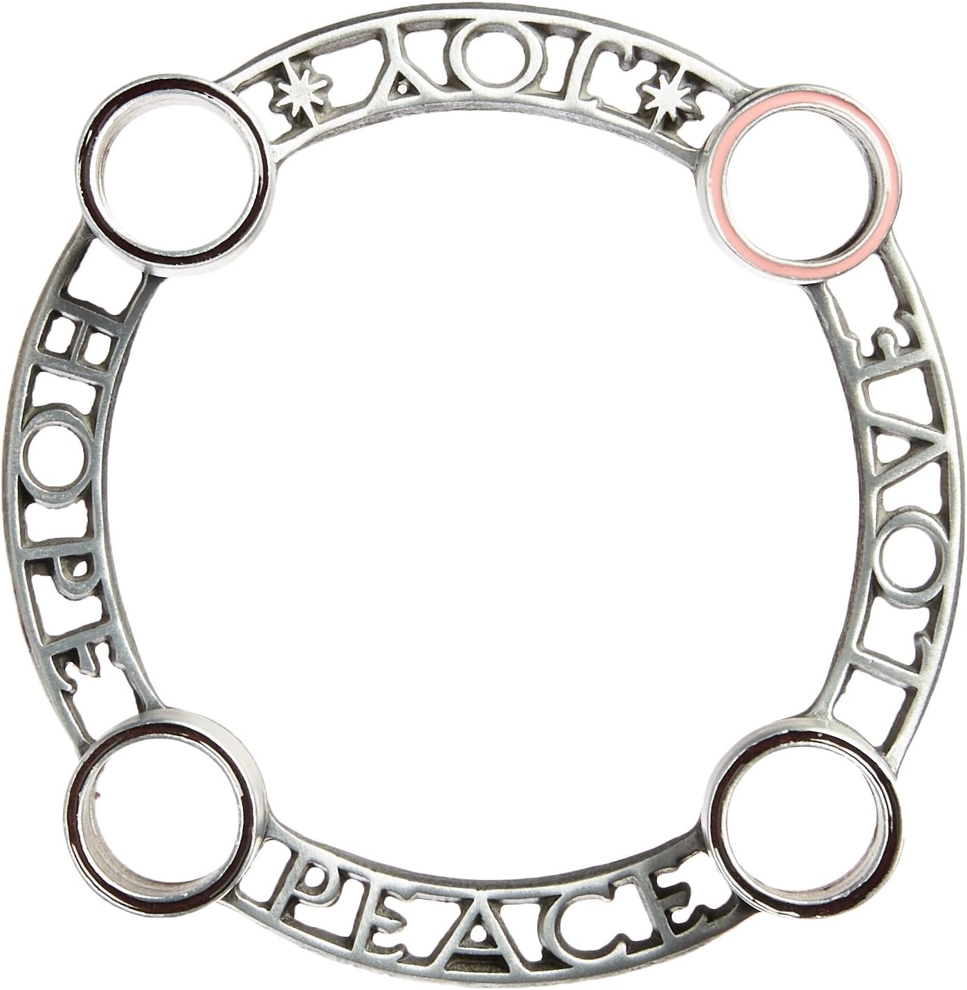 (Abbey & CA Gift) Personal Advent Candleholder Wreath, Purple