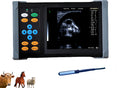A20 Veterinary Ultrasound Machine for Pregnancy, Handheld Ultrasound Scanner with 6.5 MHz Rectal Linear Probe for
