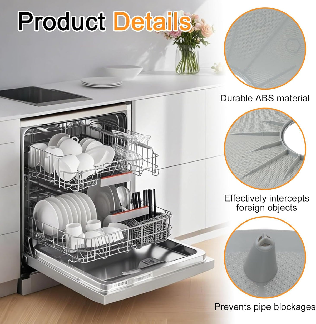5304506525 Dishwasher Filter Replacement Fit For Frigidaire Crosley Kenmore