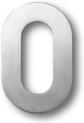 5 Inch Modern Solid Stainless Steel Floating Mount House Numbers and Street Address Plaques door Numbers