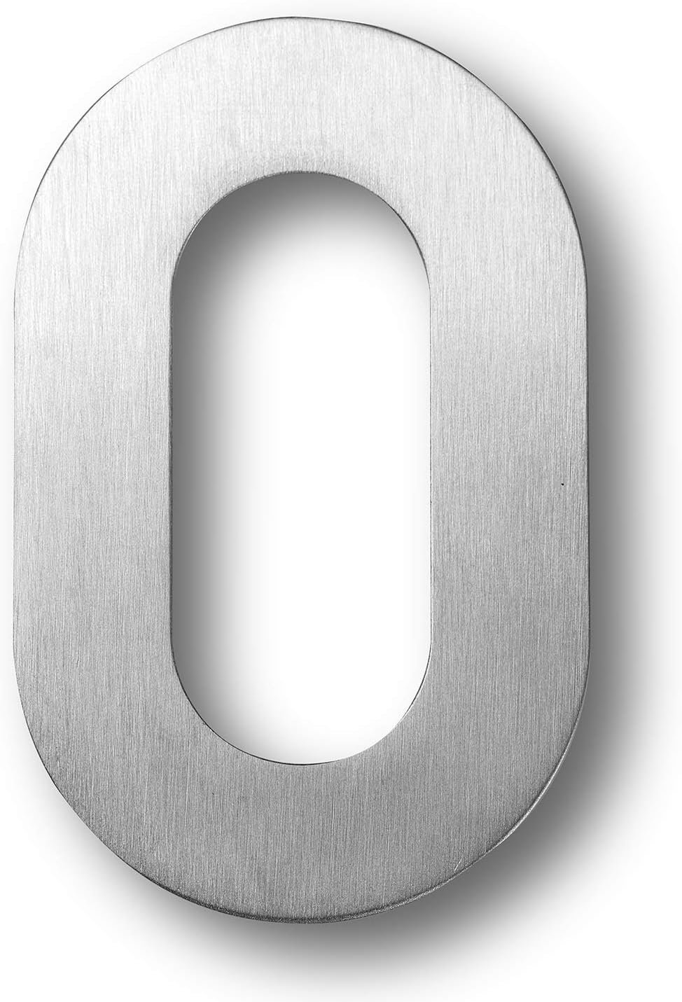 5 Inch Modern Solid Stainless Steel Floating Mount House Numbers and Street Address Plaques door Numbers